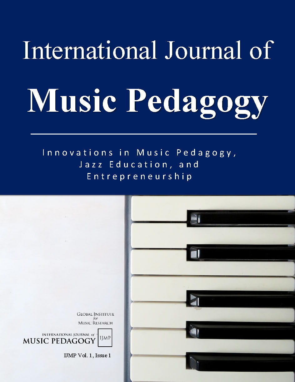 					View Vol. 1 No. 1 (2023): Innovations in Music Pedagogy, Jazz Education, and Entrepreneurship
				